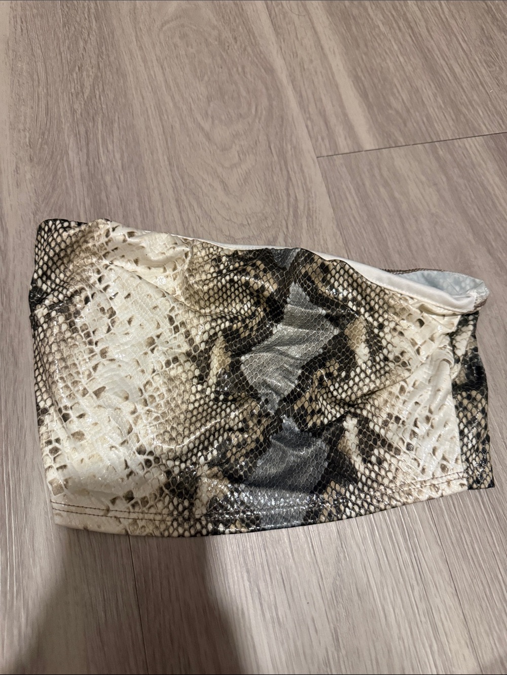 Dolls Kill snake print tube top
